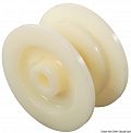 Puleggia di ricambio in nylon per musone Puleggia di ricambio in nylon per musone