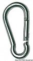 Moschettone in acciaio inox AISI 316 lucidato a specchio Moschettone in acciaio inox AISI 316 lucidato a specchio