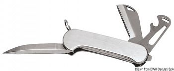 Coltello marinaio inox 70 mm  Coltello marinaio inox 70 mm