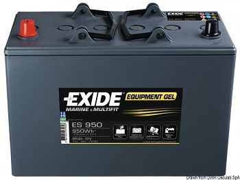 Batteria Exide gel 85 Ah  Batteria Exide gel 85 Ah