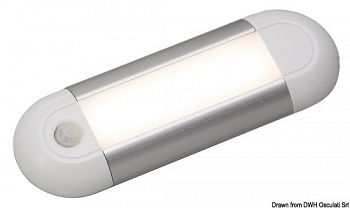 Plafoniera di servizio a LED acc. Auto sens. Posiz  Plafoniera di servizio a LED acc. Auto sens. Posiz