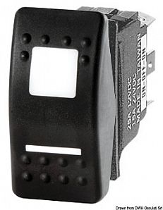 Interruttore a bascula impermeabili IP56 Marina R II doppio LED Interruttore a bascula impermeabili IP56 Marina R II doppio LED
