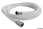 Tubo doccia in PVC bianco retinato Tubo doccia in PVC bianco retinato