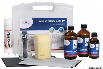 Rinnovatore antigraffio per policarbonato Max New Light