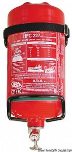Impianto di estinzione omologato RINA HFC 227 o FK-5-1-12 (ex NOVEC)