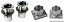 Gruetta inox tubo 40 mm max 125 kg