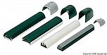 Profilo parabordo in materiale plastico rigido duralene con inserto in PVC flessibile Profilo parabordo in materiale plastico rigido duralene con inserto in PVC flessibile