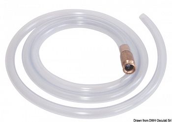 Pompa manuale travaso liquidi tubo 15 mm  Pompa manuale travaso liquidi tubo 15 mm