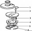 Ricambio LEWMAR per winch a 3 velocità Ricambio LEWMAR per winch a 3 velocità